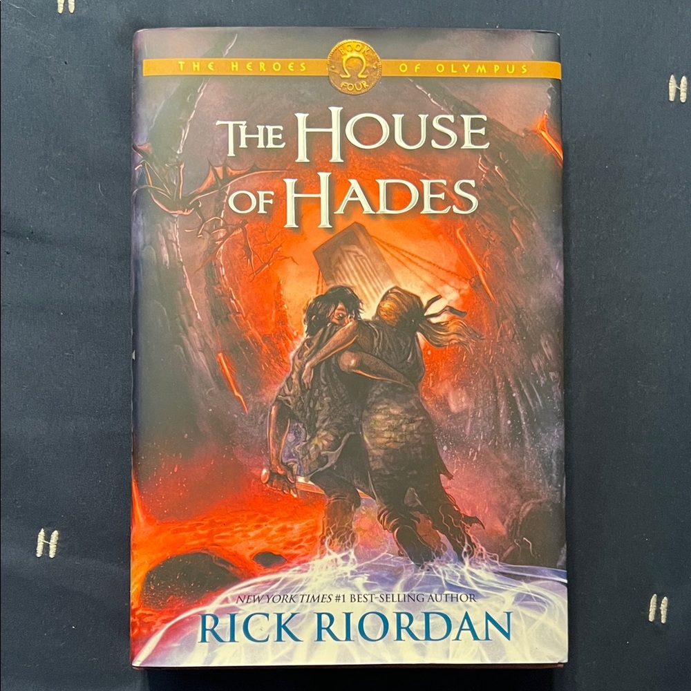 The House of Hades book 4 in The Heroes of Olympus series by Rick Riordan